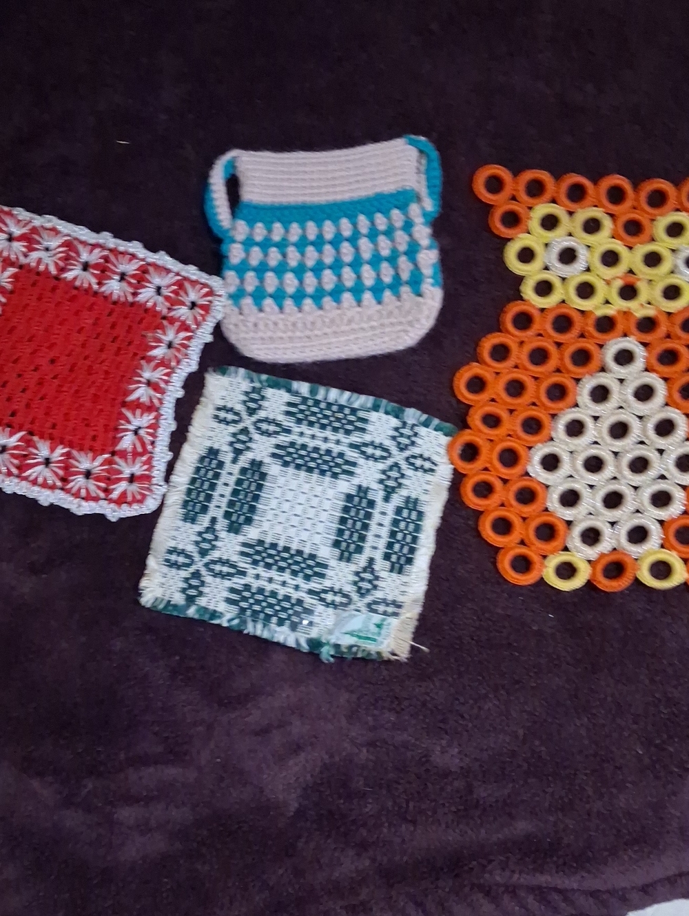 Vintage Handmade Pot Holders And Random Kitchen Items?
